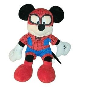 Disney Marvel Superheroes squad Spiderman Mickey Mouse plush